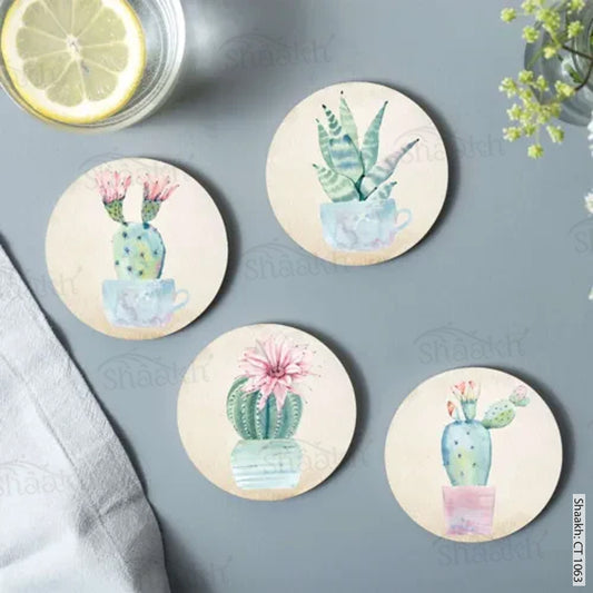 “Succulents” Coasters CT 1063
