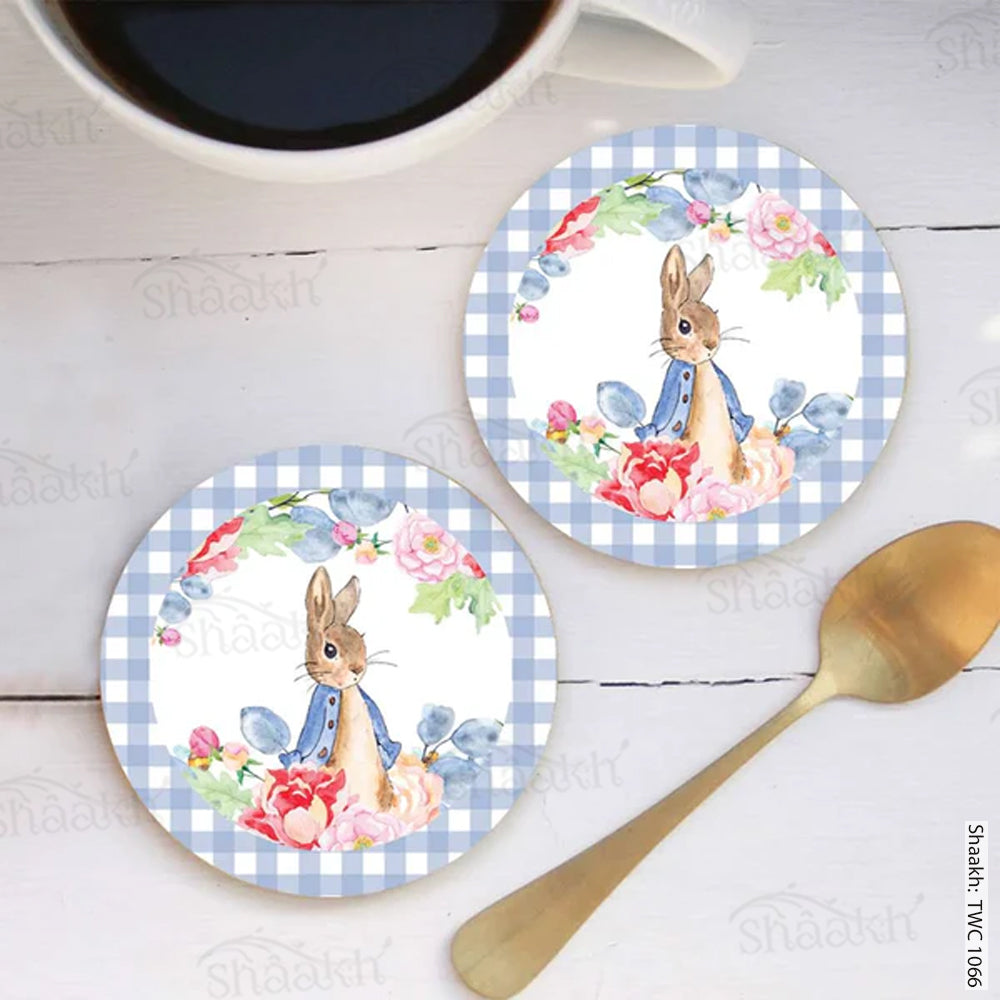 Bunny in Wonderland Coasters | CT 1066