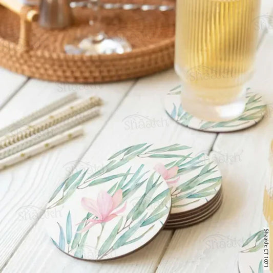 “Jasmine Flowers” Coasters | CT 1071