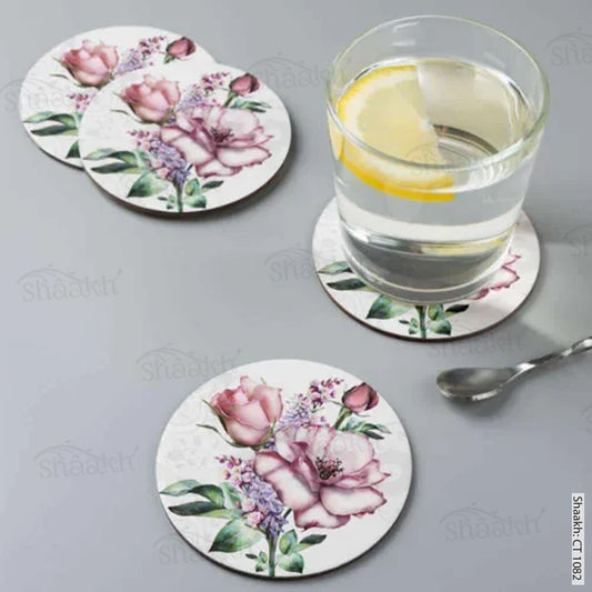 Flowers in Pastel Coasters | CT 1082