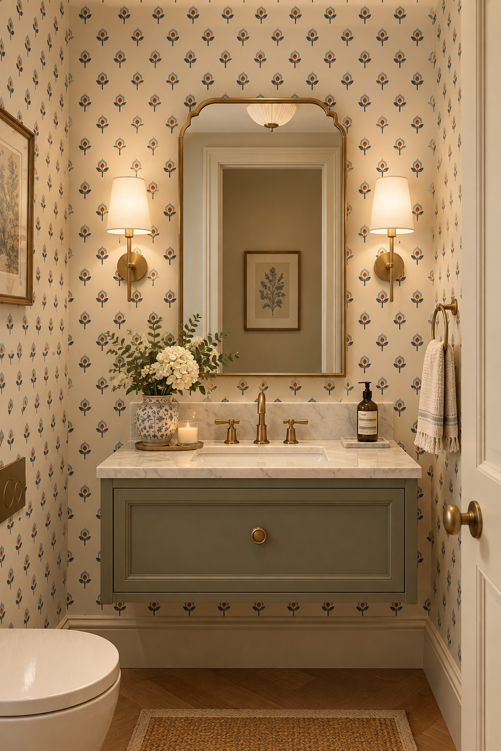 Mayur Motif Wallpaper | WP 218