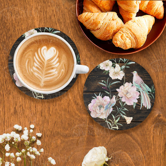 Exotic Birds & Flowers Coasters | CT 1105