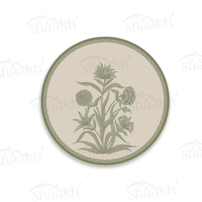 “Firdaus Sage" Trivets | CST 083 (Set of 2)