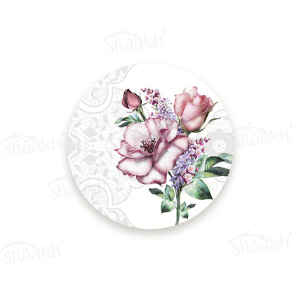 Flower in Pastel Trivets | CST 089 (Set of 2)