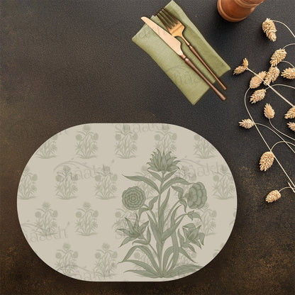 “Firdaus (Sage)” Tablemats | TM 106 (set of 2)