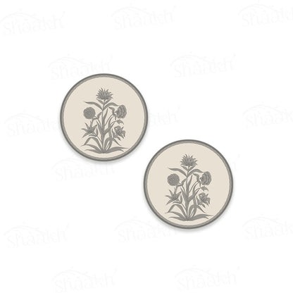 Firdaus (Ash Grey) Coasters | CT 1147