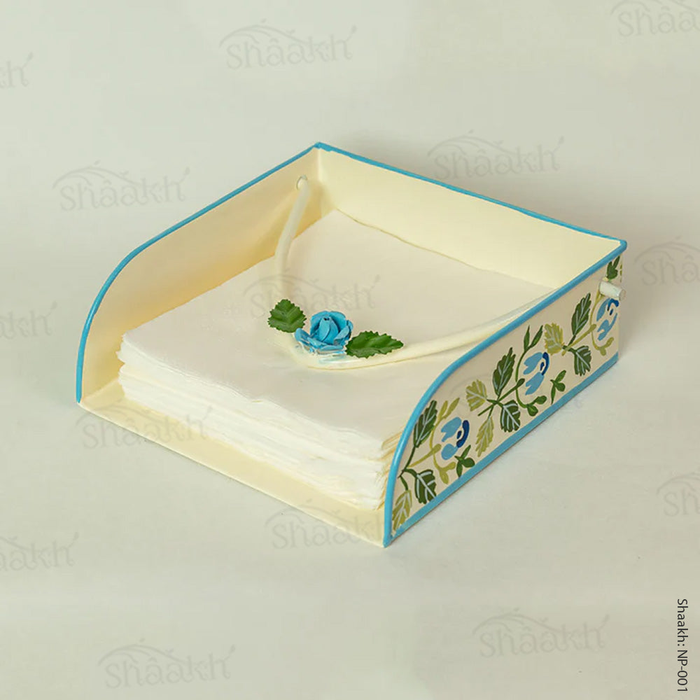 Parisian Blue Napkin Holder | NH-001