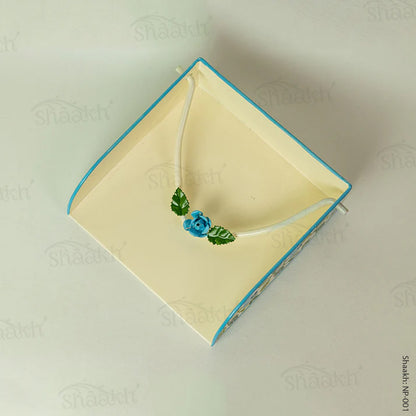 Parisian Blue Napkin Holder | NH-001