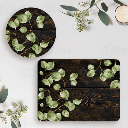 Nature Inspired Coordinated Set | TWC 038 (8 Mats, 4 Trivets)