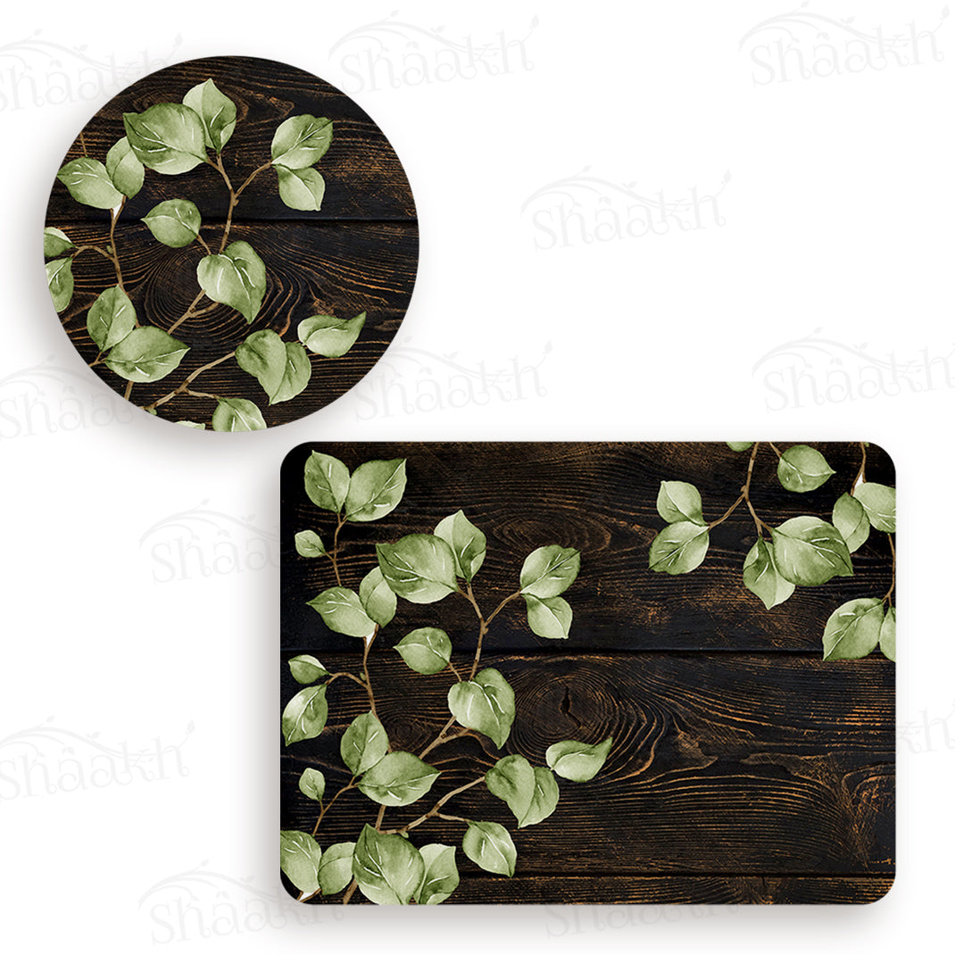 Nature Inspired Coordinated Set | TWC 038 (8 Mats, 4 Trivets)