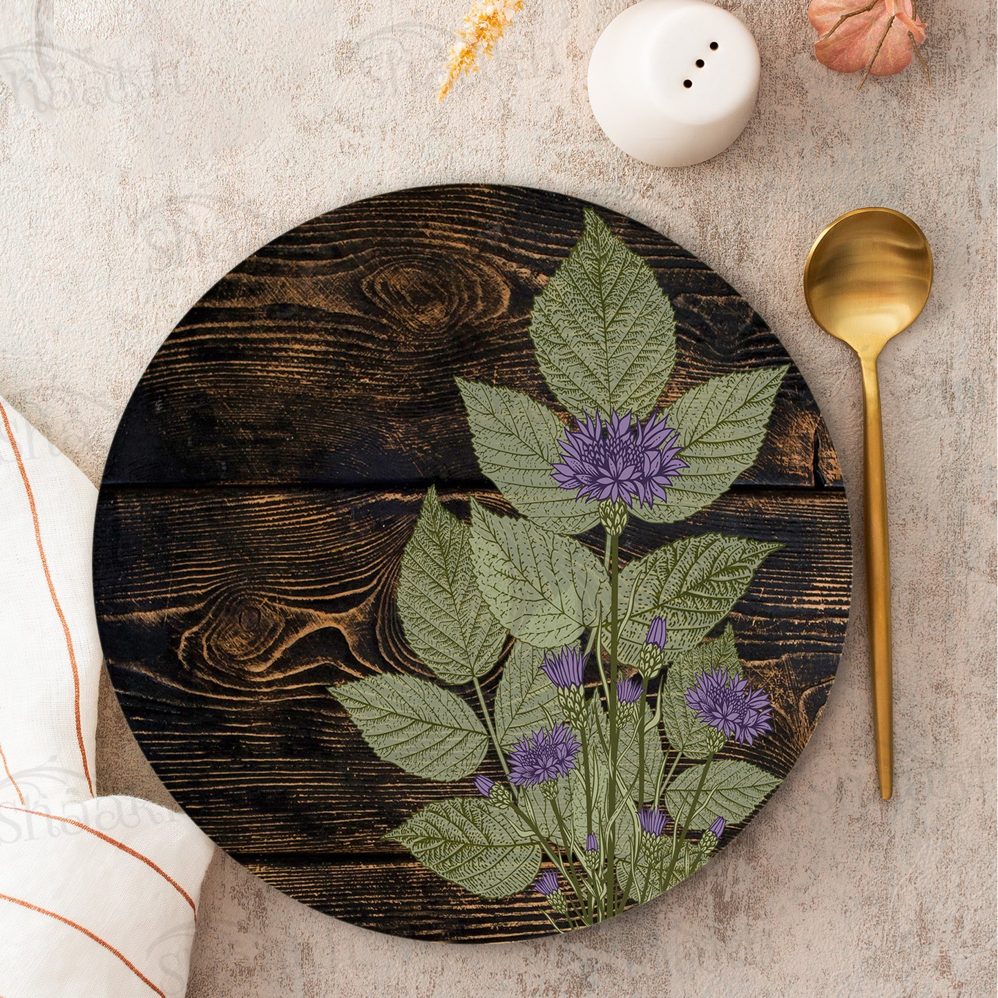 Violet Stem Trivets | CST 117 (Set of 2)