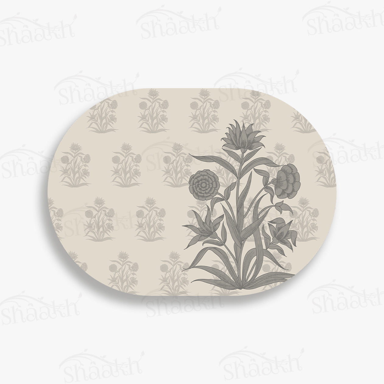 Firdaus (Ash Grey) Tablemats | TM 116