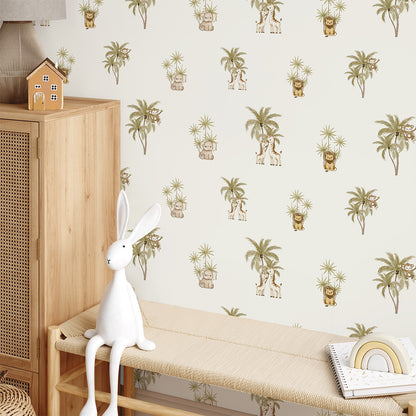 "Peek-a-Zoo" Wallpaper | WP 258