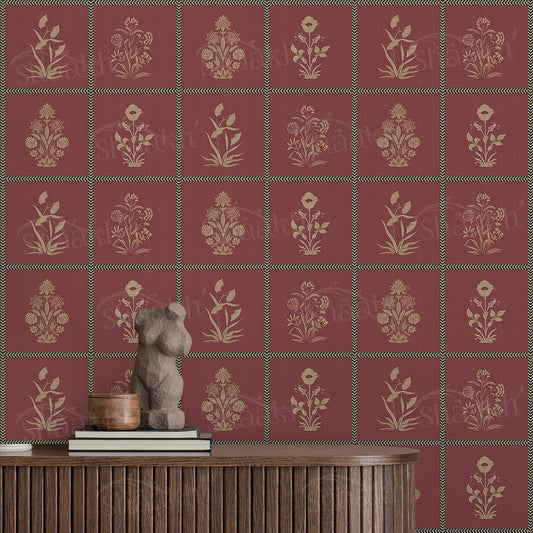 "Terracotta Tapestry" Wallpaper | WP 245