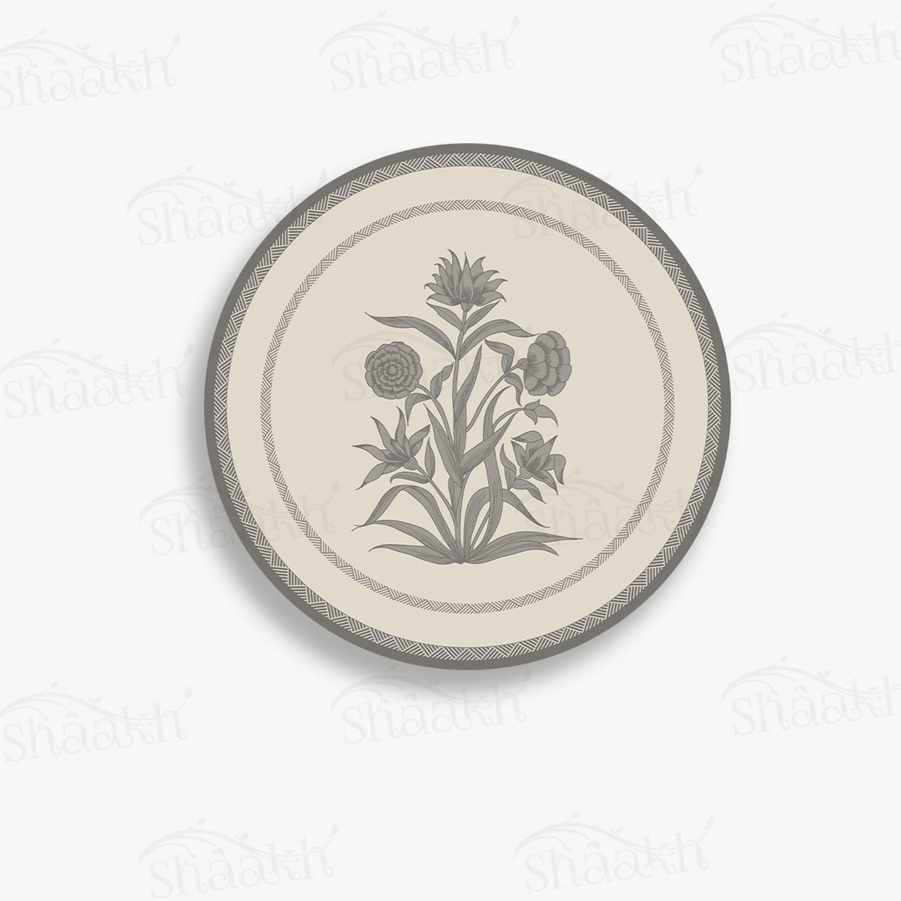 Firdaus (Ash Grey) Tablemats | TM 116