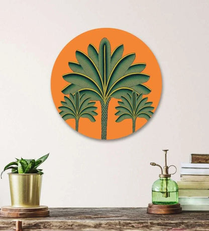 The Auspicious Banana Tree Wall Plate | RWA 018