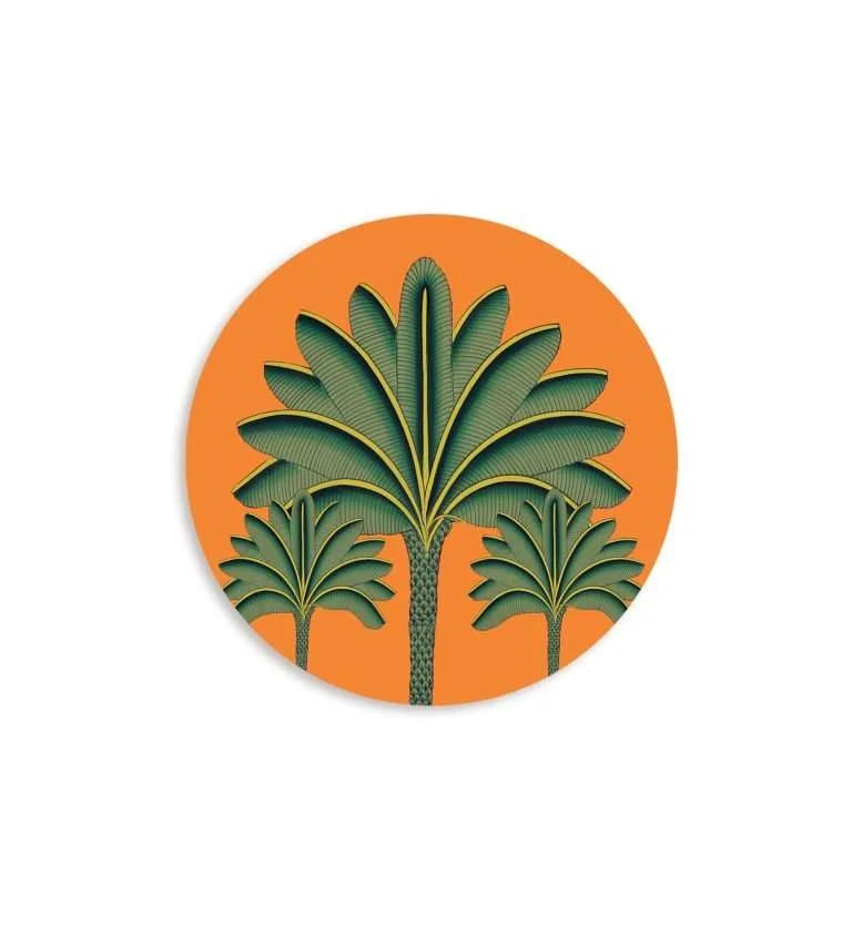 The Auspicious Banana Tree Wall Plate | RWA 018