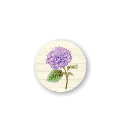 Hydrangeas Flower on wooden pallets Wall Plate | RWA 020