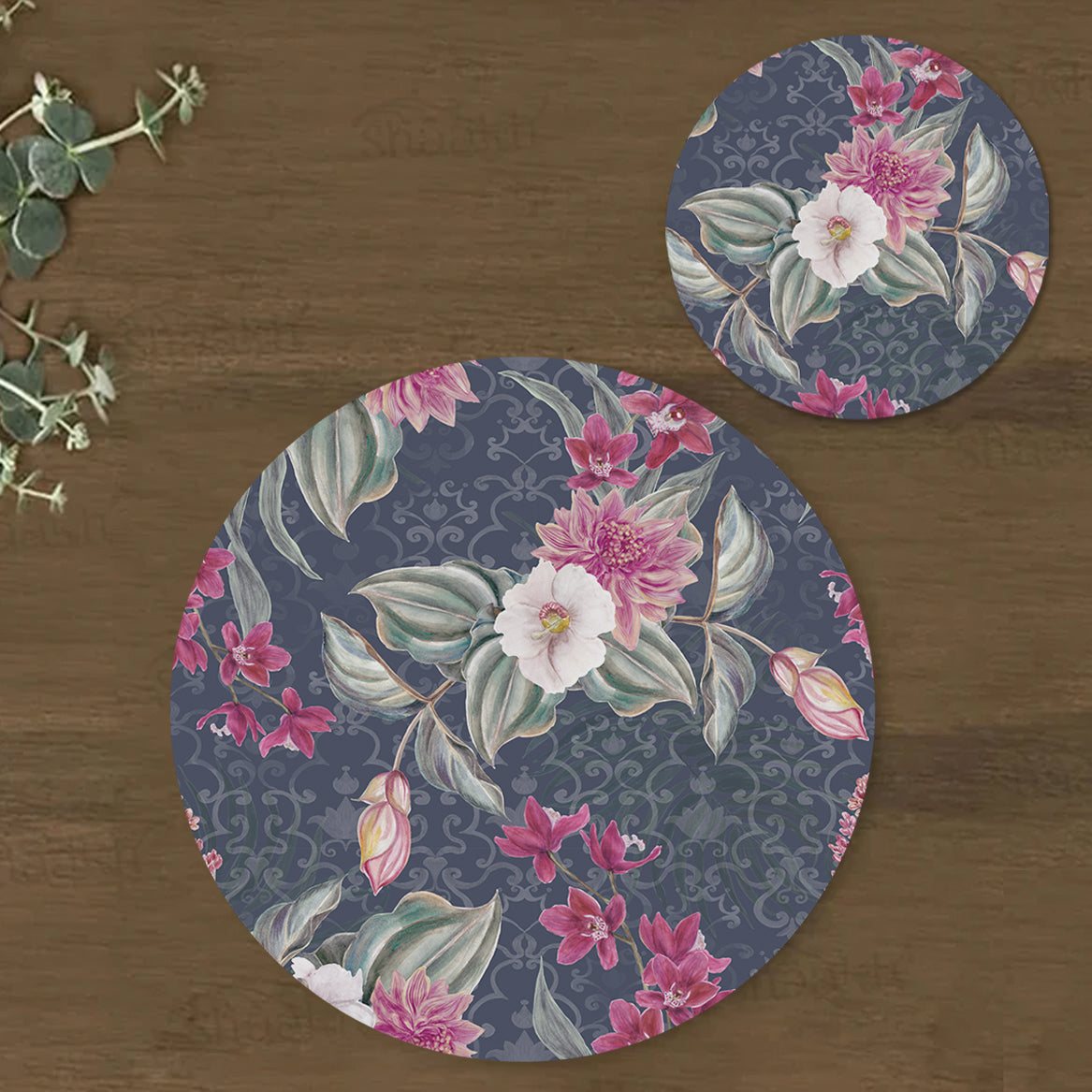 Coordinated Set | TWC 106 (8 Mats, 4 Trivets)