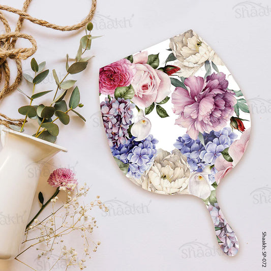 Hydrangeas and Rose flowers Platter | SP-072
