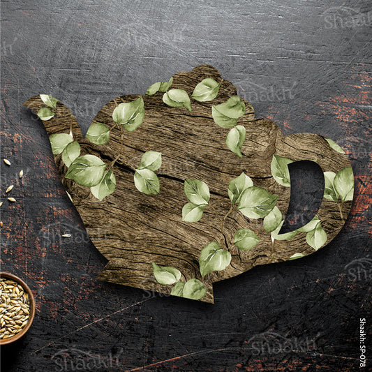 Nature Inspired Kettle Shaped Platter | SP-078