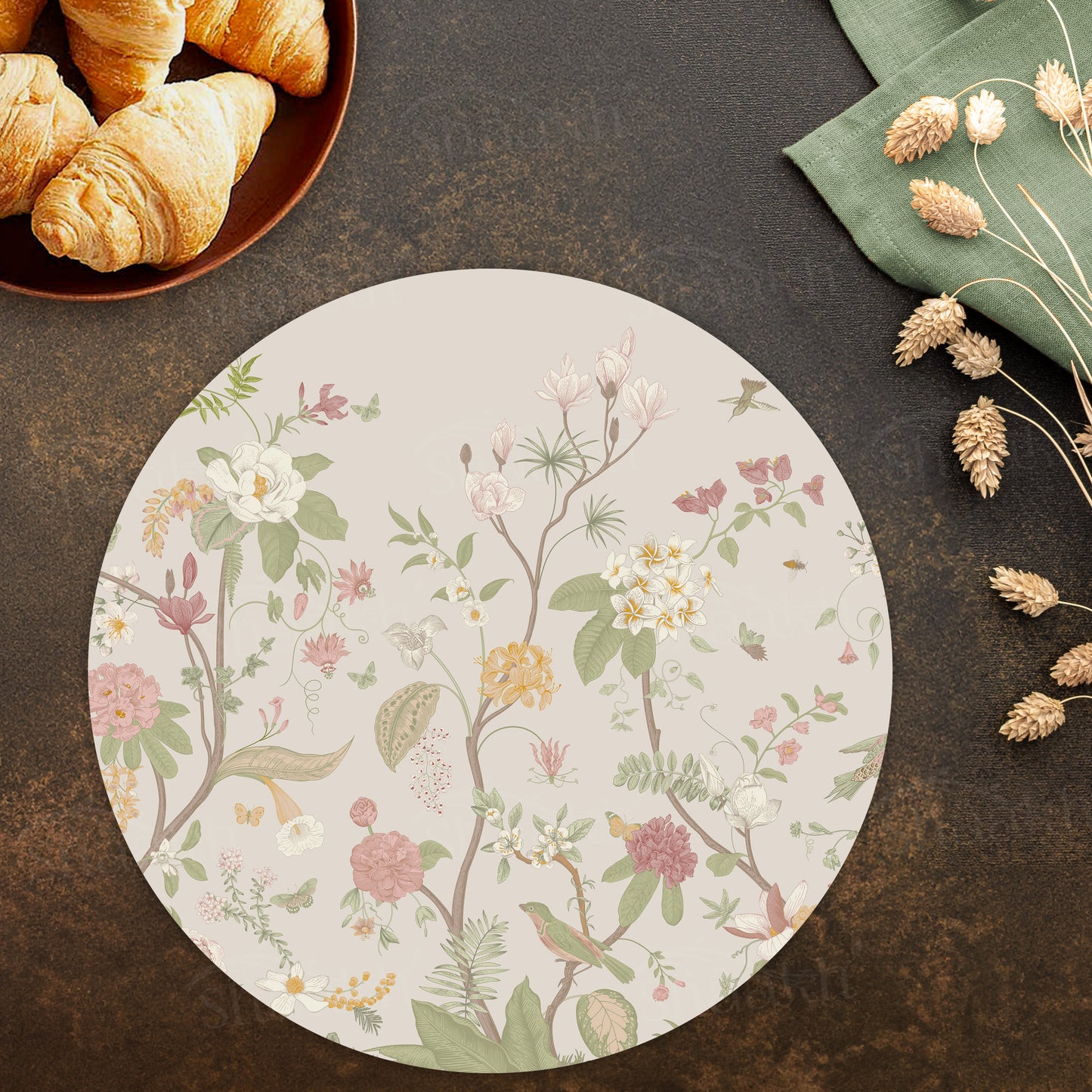 Delicate Fernscape Tablemats | TM 117
