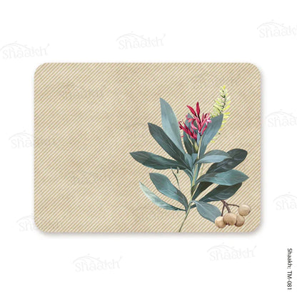 “Sage Leaves” Tablemats | TM 081 (set of 2)