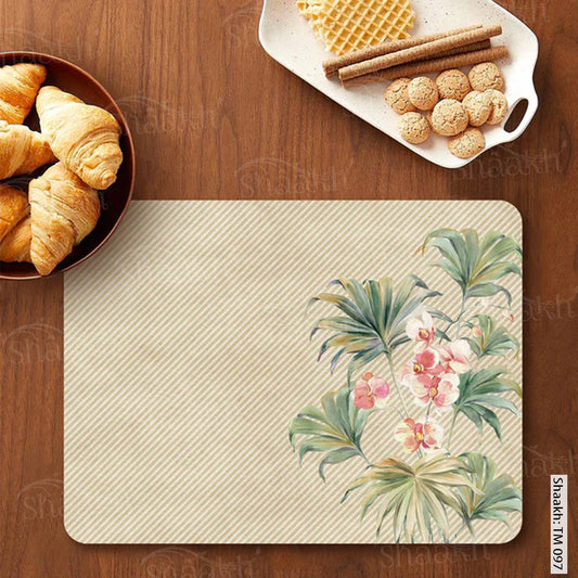 “Pastel Orchids” Tablemats | TM 097 (set of 2)