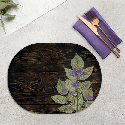 Violet Stem Tablemats | TM 118 (Set of 2)