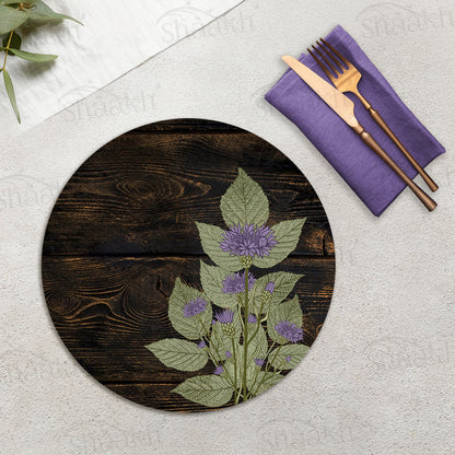 Violet Stem Tablemats | TM 118 (Set of 2)