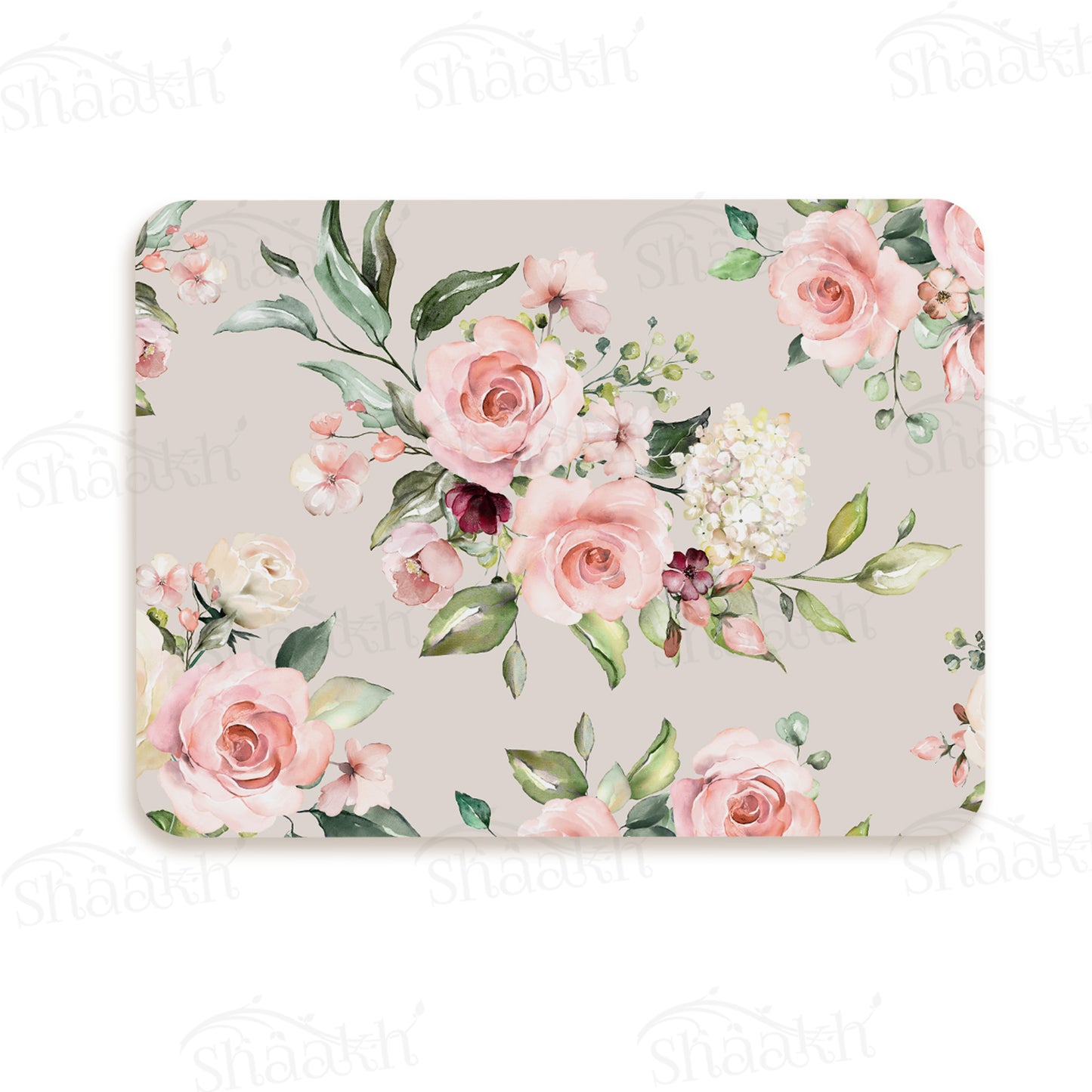 Watercolor Roses Bunch Table Mats | TM 013 (Set of 2)