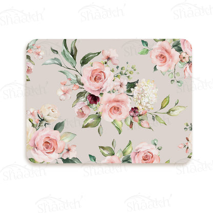 Watercolor Roses Bunch Table Mats | TM 013 (Set of 2)