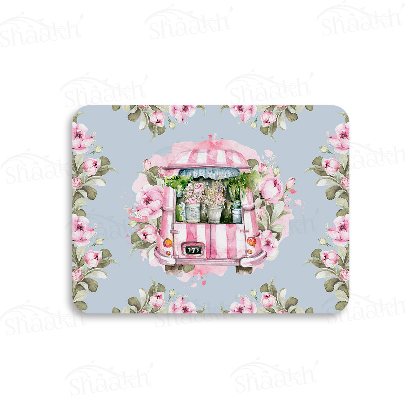 Flower Truck Table Mat | TM 020 (set of 2)