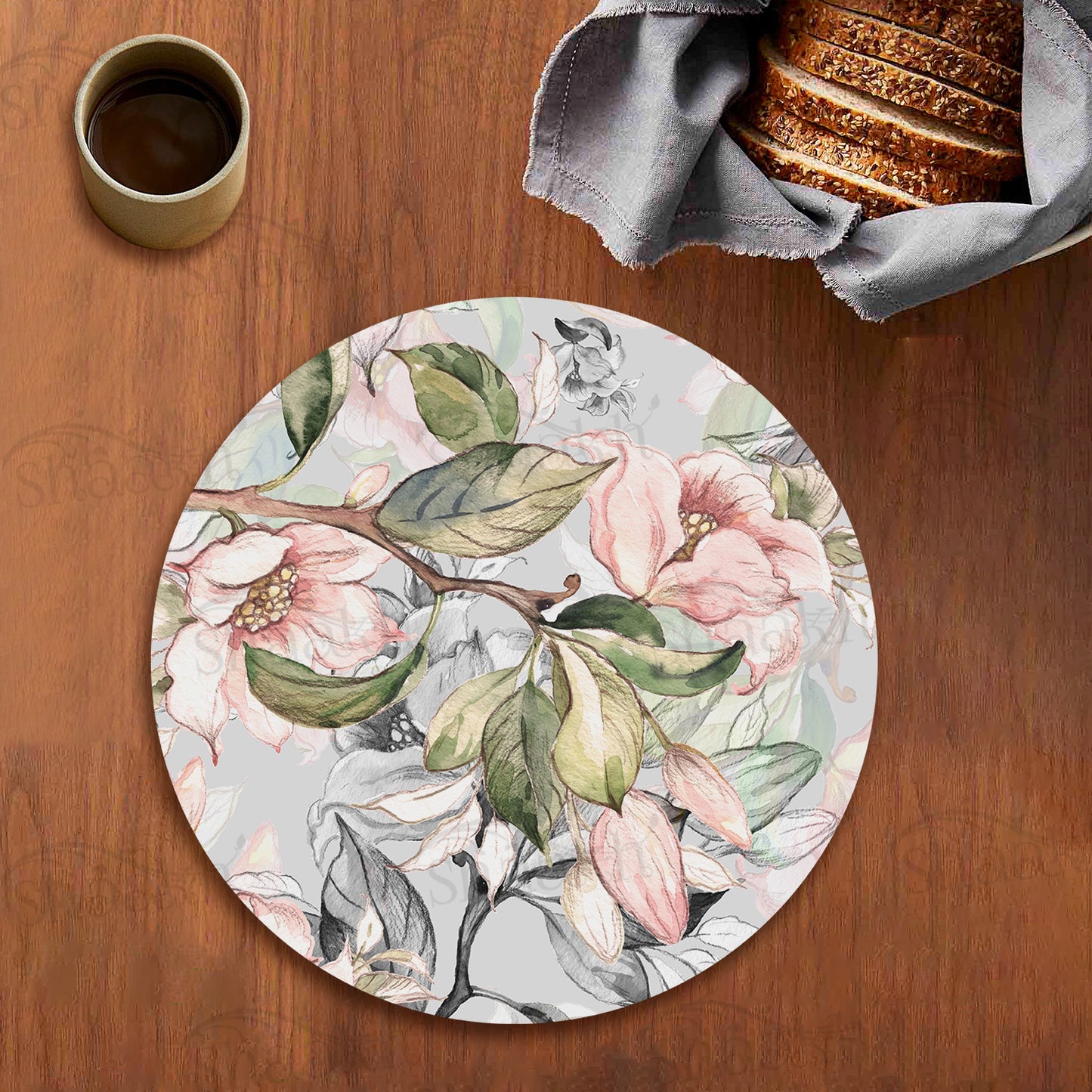 Spring Branches (Pale Blue) Table Mats | TM 023 (Set of 2)