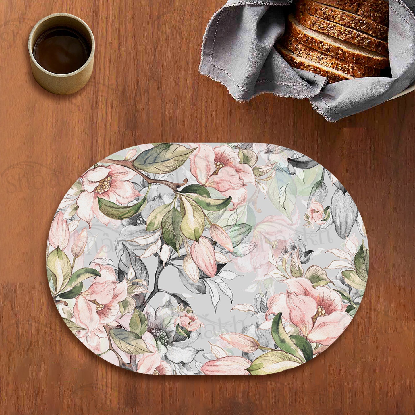 Spring Branches (Pale Blue) Table Mats | TM 023 (Set of 2)