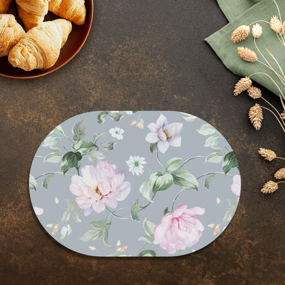 Delicate Blooms Table Mats — table mat set by Shaakh, handcrafted in India