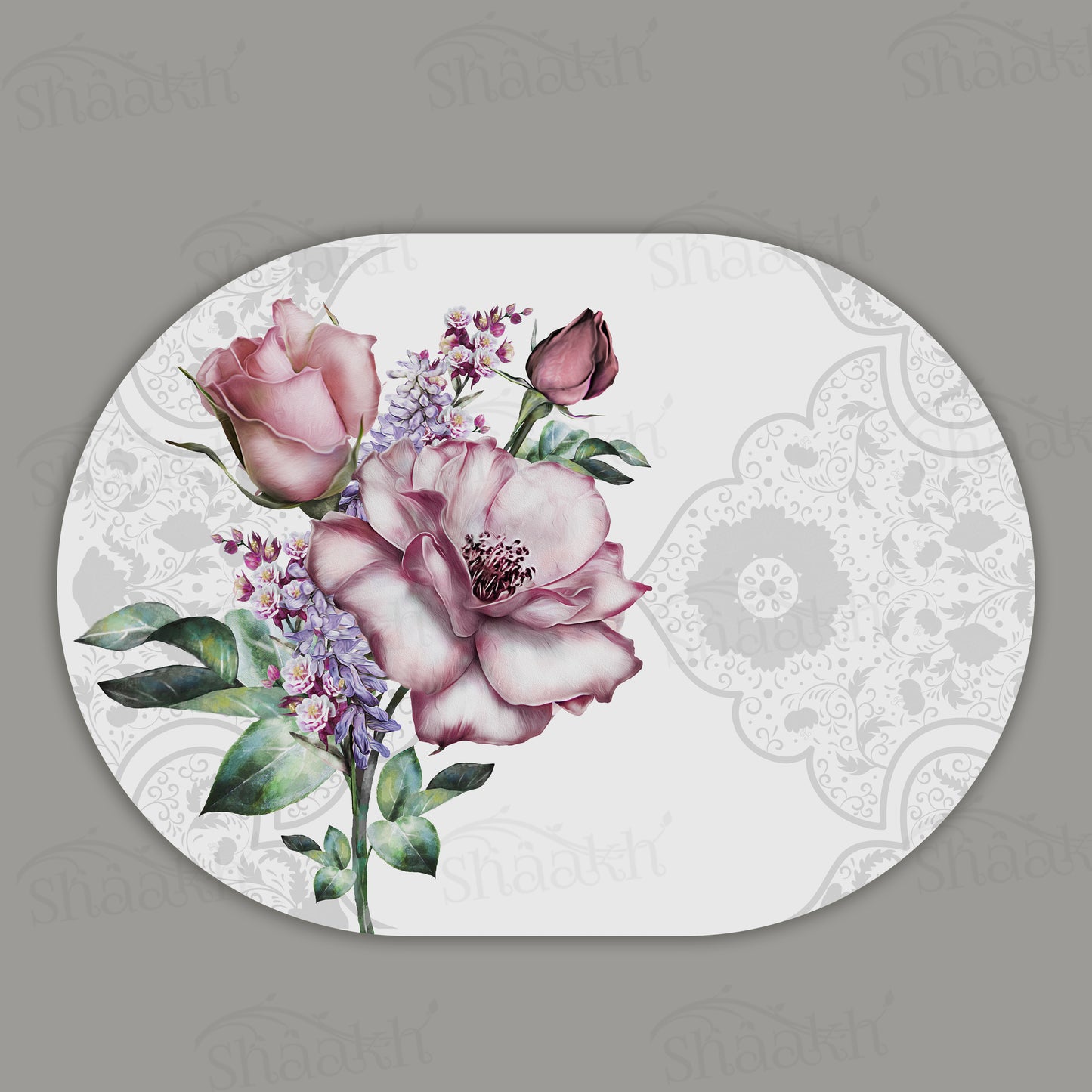 Flowers Bunch Table Mats | TM 042 (Set of 2)