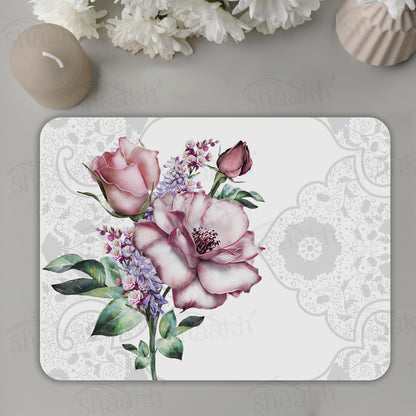 Flowers Bunch Table Mats | TM 042 (Set of 2)