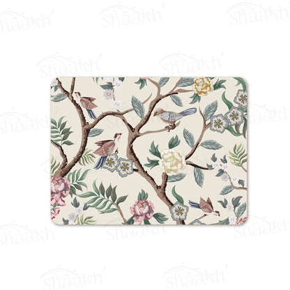 Oriental Birds & flowers Table Mat | TM 052 (set of 2)