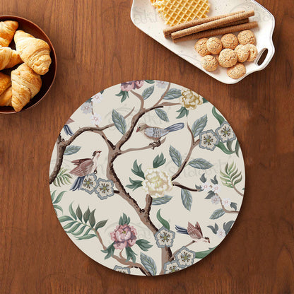 Oriental Birds & flowers Table Mat | Placemats TM 052 (set of 2)