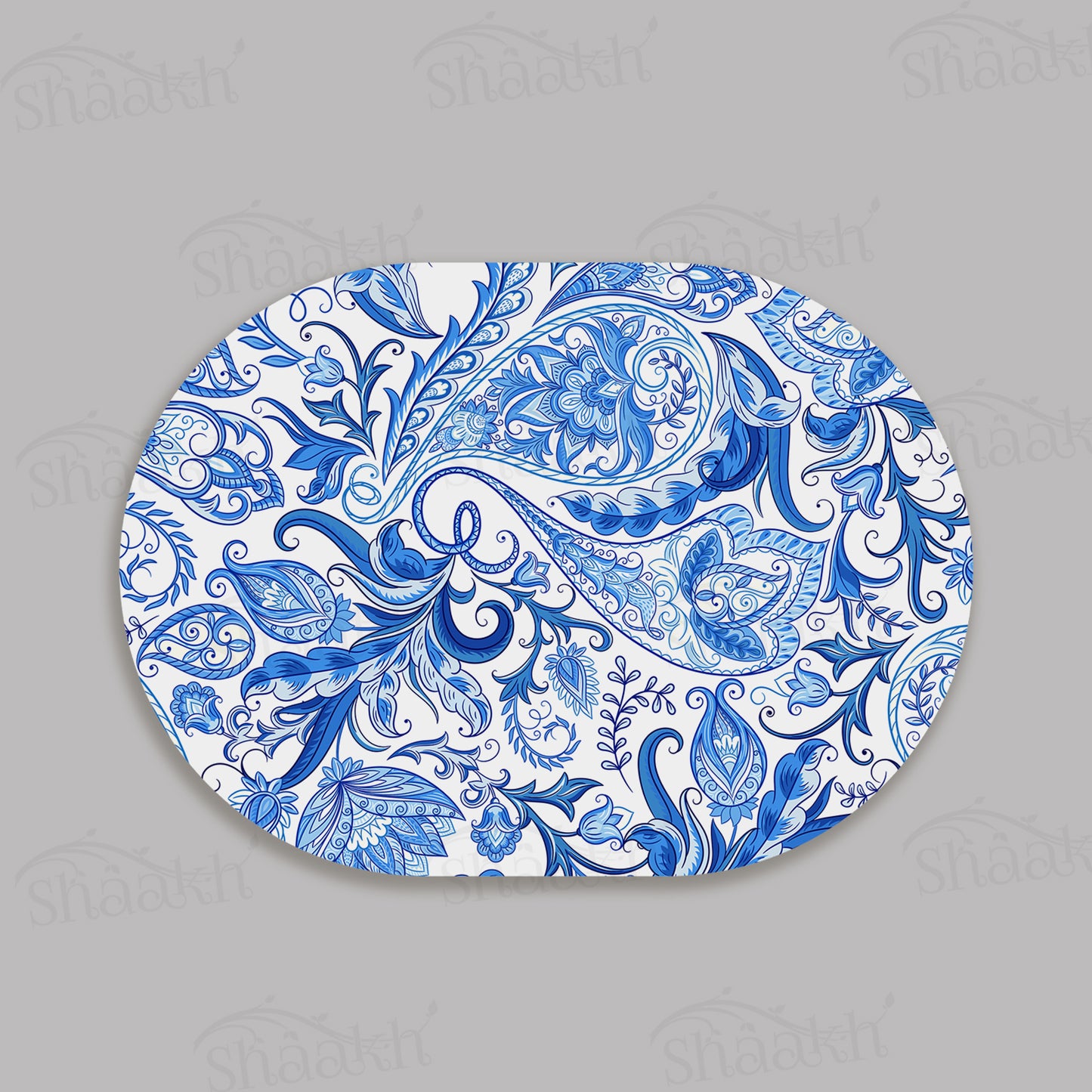 Blue Paisley Tablemats | TM 064 (set of 2)