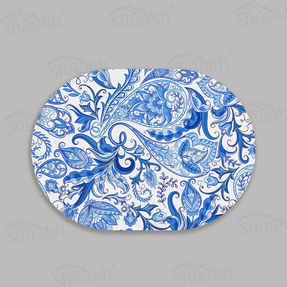 Blue Paisley Tablemats | TM 064 (set of 2)