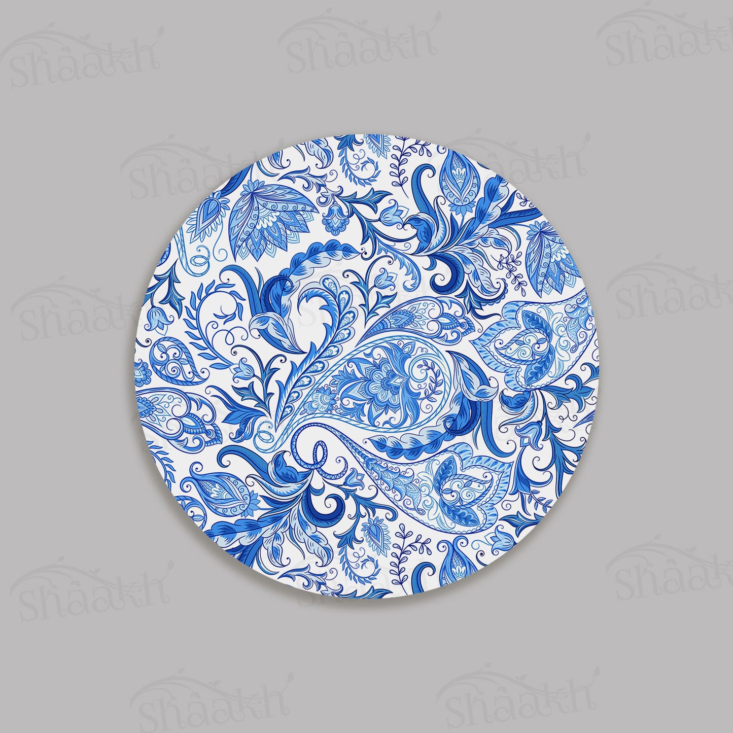 Blue Paisley Tablemats | TM 064 (set of 2)