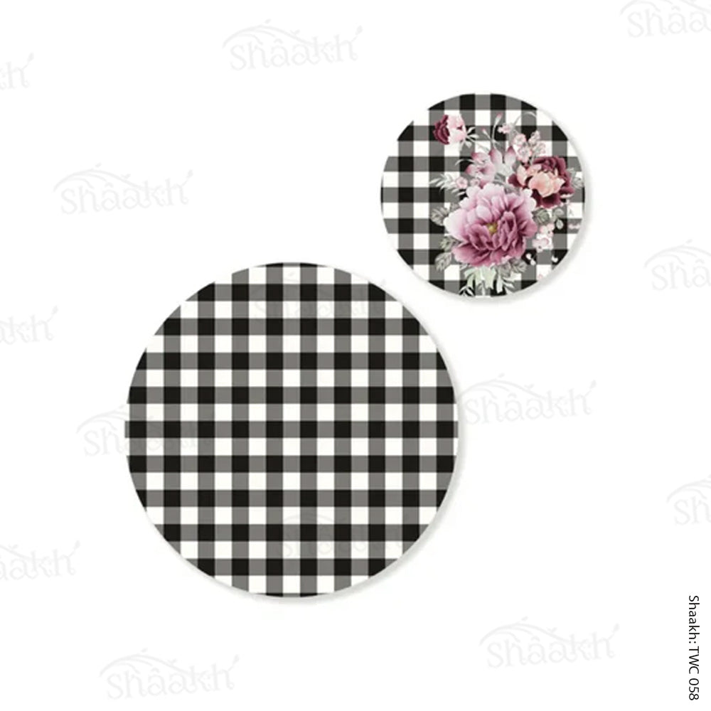 Coordinated Mats & Trivets Set | TWC 058 (8 Mats, 4 Trivets)