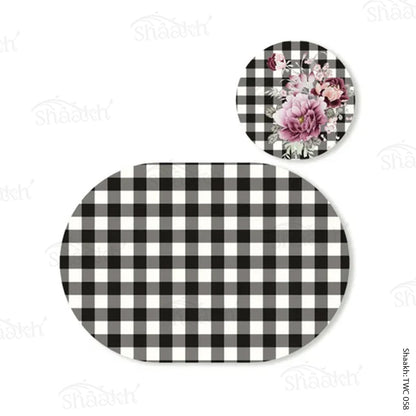 Coordinated Mats & Trivets Set | TWC 058 (8 Mats, 4 Trivets)