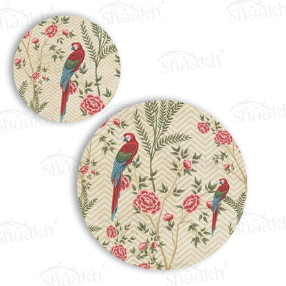 Exotic Chinoiserie Coordinated Set — coordinated dining set by Shaakh, handcrafted in India