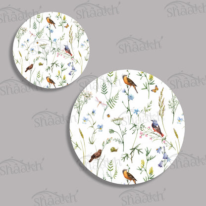 Chirping Around Coordinated Set — coordinated dining set by Shaakh, handcrafted in India
