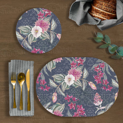 Moonlit Musings Coordinated Set — coordinated dining set by Shaakh, handcrafted in India