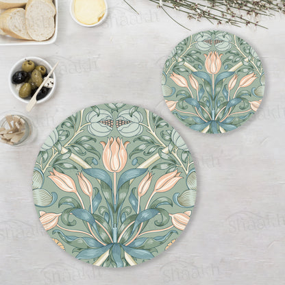 Tulip Mania Coordinated Set | TWC 053 (8 Mats, 4 Trivets)