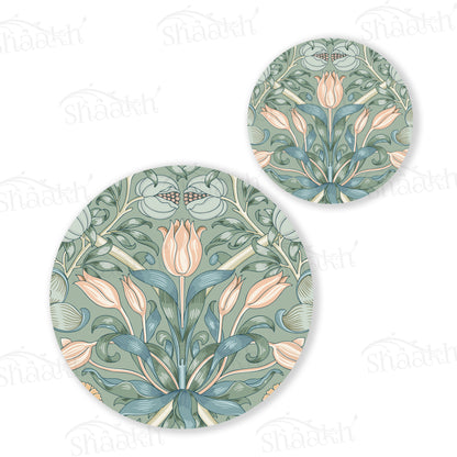 Tulip Mania Coordinated Set | TWC 053 (8 Mats, 4 Trivets)